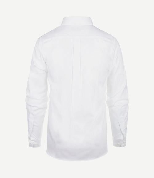 Overhemd twill wit