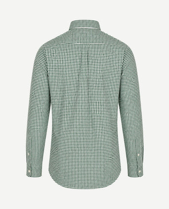 Overhemd vichy ruit groen