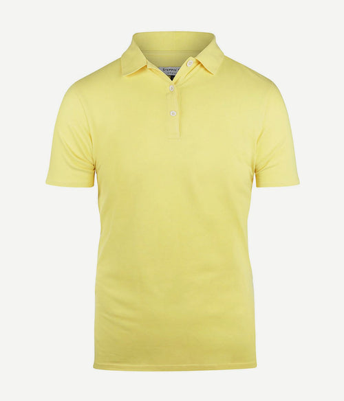 Steppin' Out polo dames klassiek geel | Regular-fit