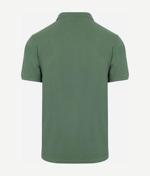 Steppin' Out polo piqué classic groen | Regular-fit