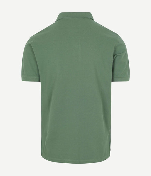 Steppin' Out polo piqué classic groen | Regular-fit