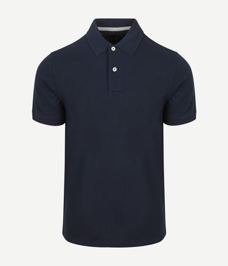 Steppin' Out polo piqué classic donkerblauw | Regular-fit Steppin' Out polo piqué classic donkerblauw | Regular-fit