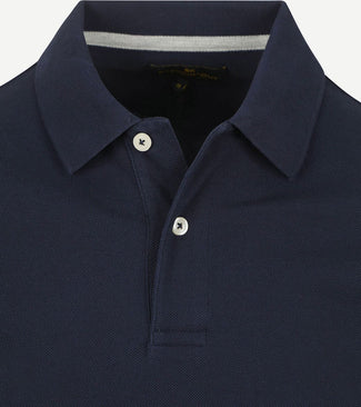 Steppin' Out polo piqué classic donkerblauw | Regular-fit Steppin' Out polo piqué classic donkerblauw | Regular-fit