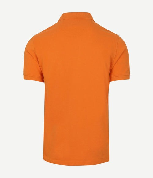 Steppin' Out polo piqué classic oranje | Regular-fit
