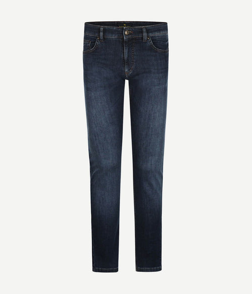 Steppin' Out polo piqué klassiek melange grijs | Regular-fit