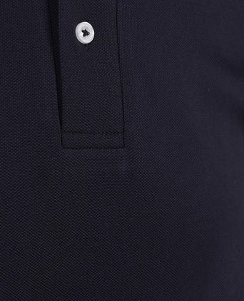 Polo piqué donkerblauw