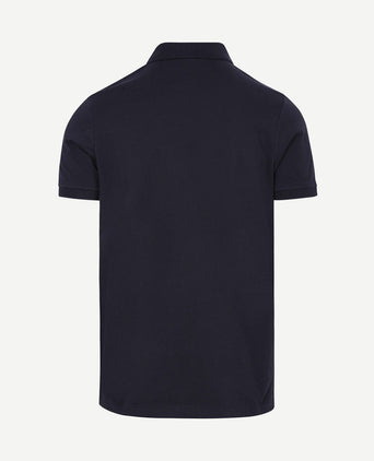Polo piqué donkerblauw