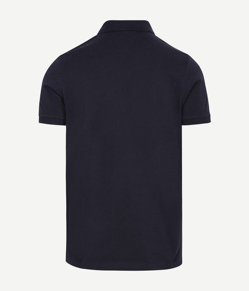 Polo piqué donkerblauw