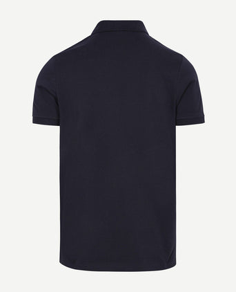 Polo piqué donkerblauw