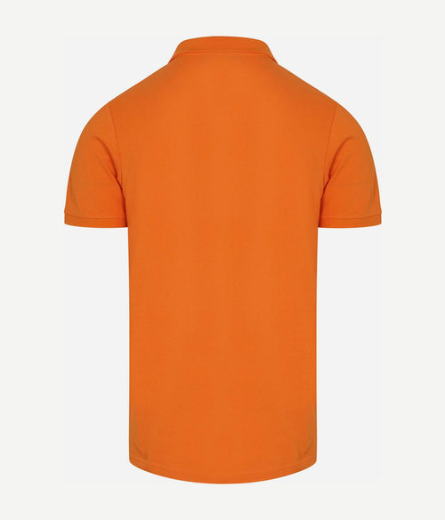 Polo piqué oranje