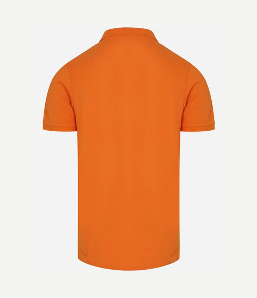 Polo piqué oranje