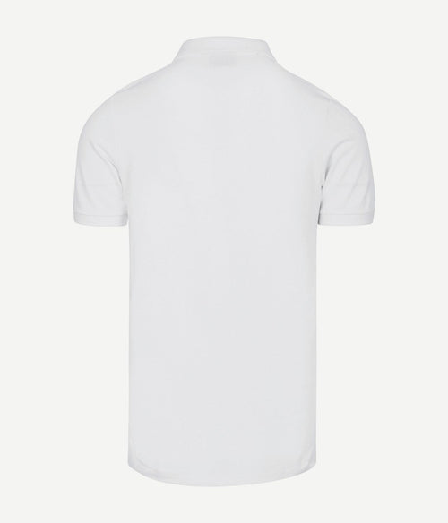 Polo piqué wit