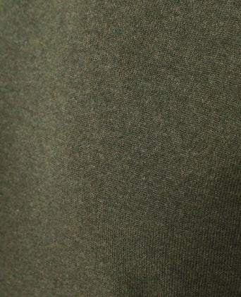 Steppin' Out pullover v-hals merinowol olijfgroen | Regular-fit