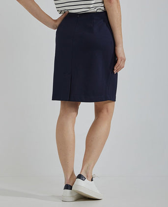 Steppin' Out rok milano donkerblauw | Regular-fit