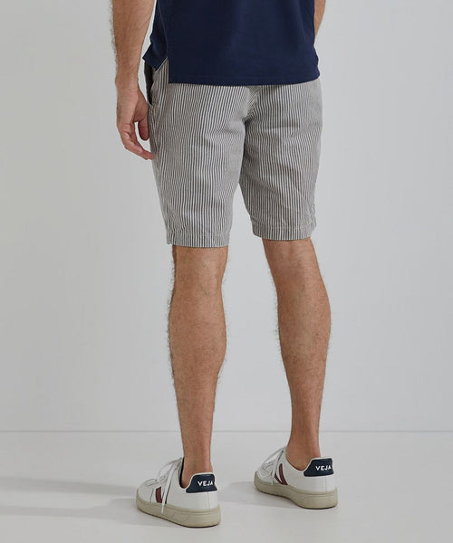 Steppin' Out short rashford streep blauw | Regular-fit