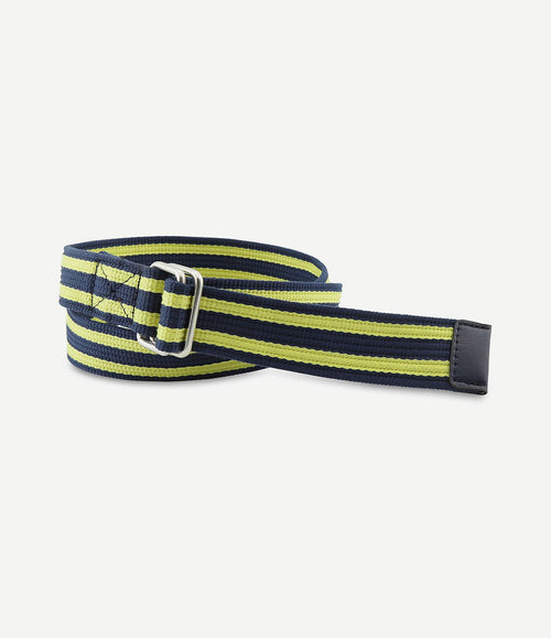 Tape riem streep donkerblauw groen