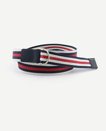 Tape riem streep rood donkerblauw