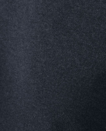 Pullover v-hals merinowol donkerblauw