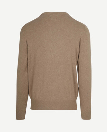 Trui cotton cashmere sand