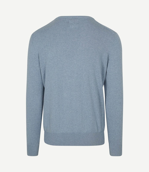 Trui cotton cashmere sky blauw
