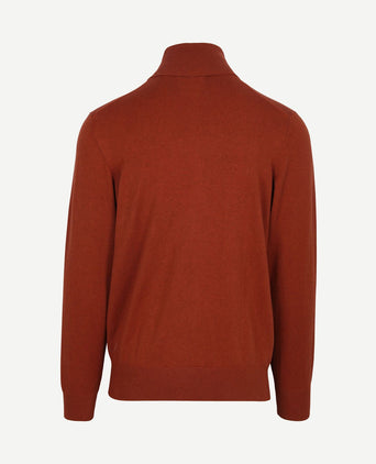 Coltrui cotton cashmere brique