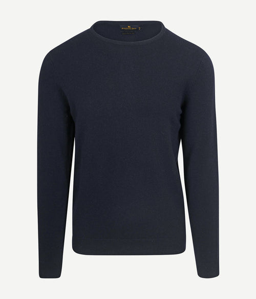 Steppin' Out trui cashmere donkerblauw | Regular-fit