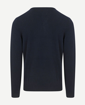 Trui cashmere donkerblauw
