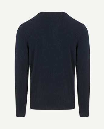 Trui cashmere donkerblauw