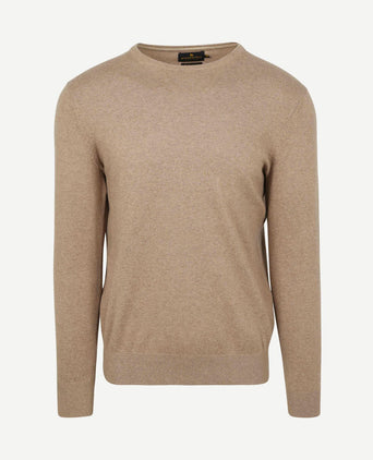 Trui cotton cashmere camel