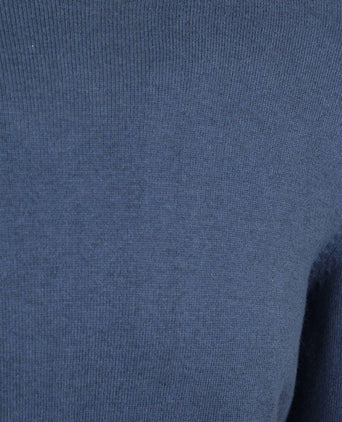 Trui cotton cashmere indigo blauw