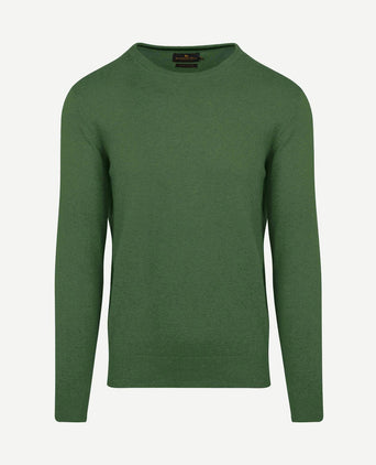 Trui cotton cashmere mid groen