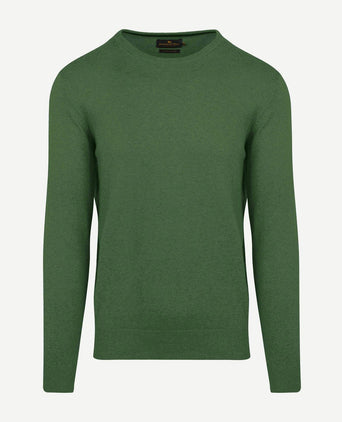 Trui cotton cashmere mid groen