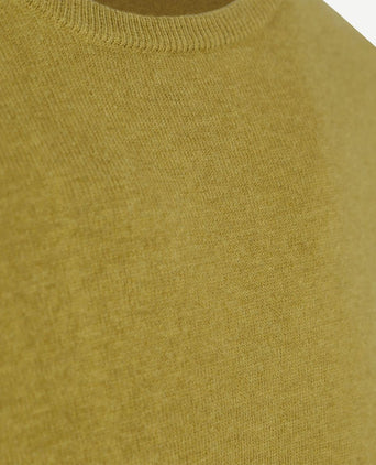 Steppin' Out trui cotton cashmere mosgroen | Regular-fit