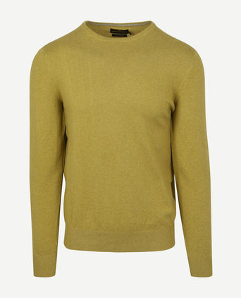 Trui cotton cashmere mosgroen
