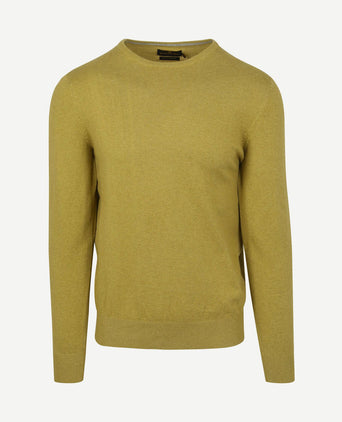 Trui cotton cashmere mosgroen