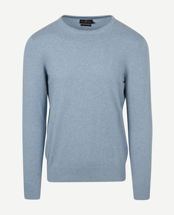 Trui cotton cashmere sky blauw