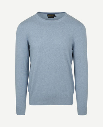 Trui cotton cashmere sky blauw