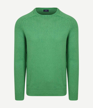 Fine knit trui groen Fine knit trui groen