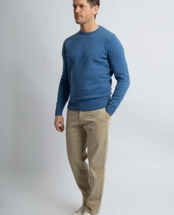 Steppin' Out trui kobaltblauw | Regular-fit