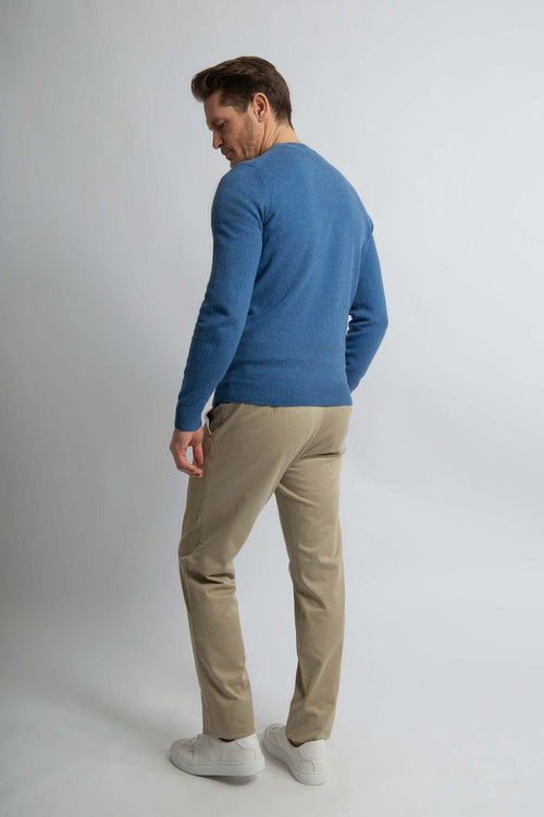 Steppin' Out trui kobaltblauw | Regular-fit