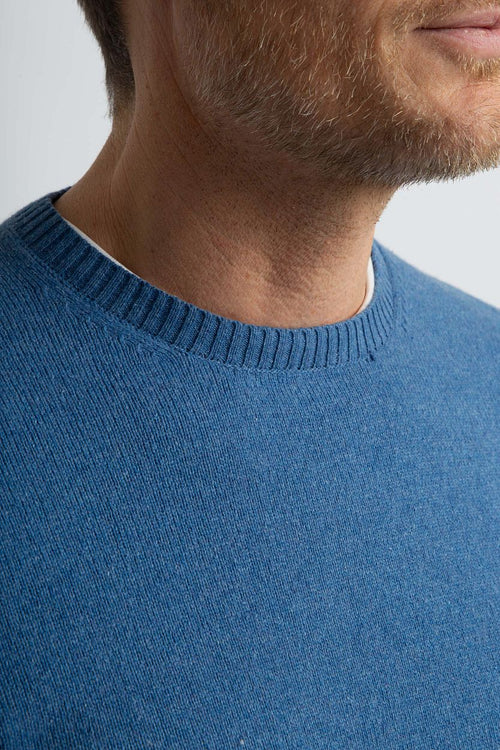 Steppin' Out trui kobaltblauw | Regular-fit