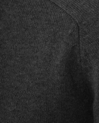 Steppin' Out trui lamswol antraciet | Regular-fit