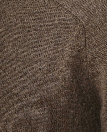 Steppin' Out trui lamswol bruin | Regular-fit