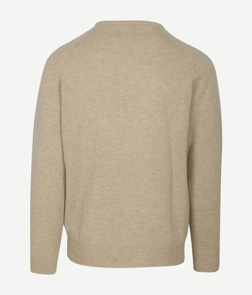 Steppin' Out trui lamswol greige | Regular-fit