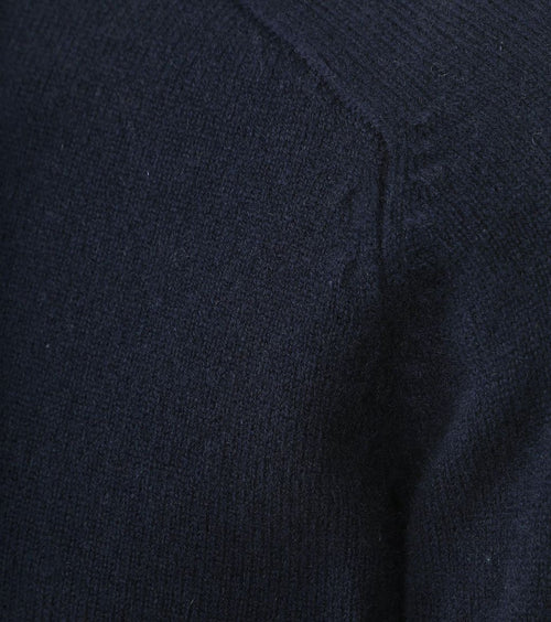 Steppin' Out trui lamswol donkerblauw | Regular-fit