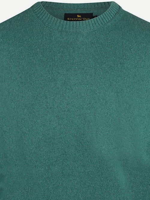 Steppin' Out trui medium groen | Regular-fit