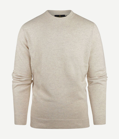 Steppin' Out trui melange ecru | Regular-fit