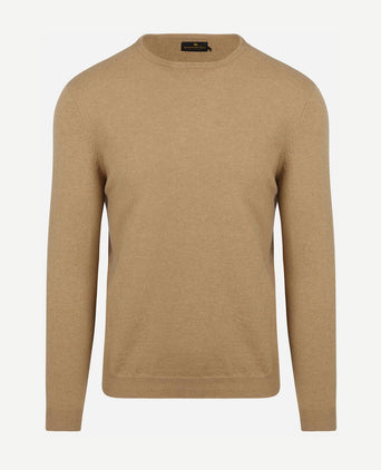 Trui merinowol beige
