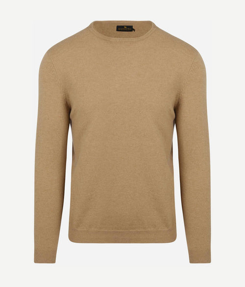 Steppin' Out trui merinowol beige | Regular-fit