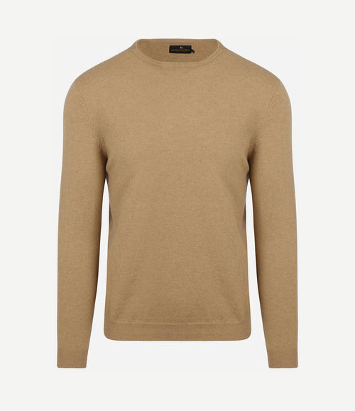 Trui merinowol beige